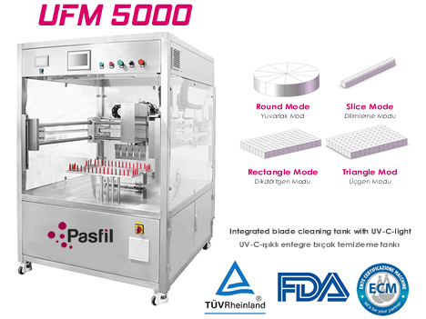 UFM 5000 Otomatik Ultrasonik Gıda Kesme Makinesi