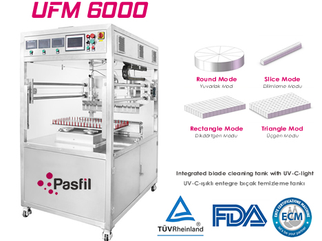 UFM 6000 Otomatik Ultrasonik Gıda Dilimleme Makinesi