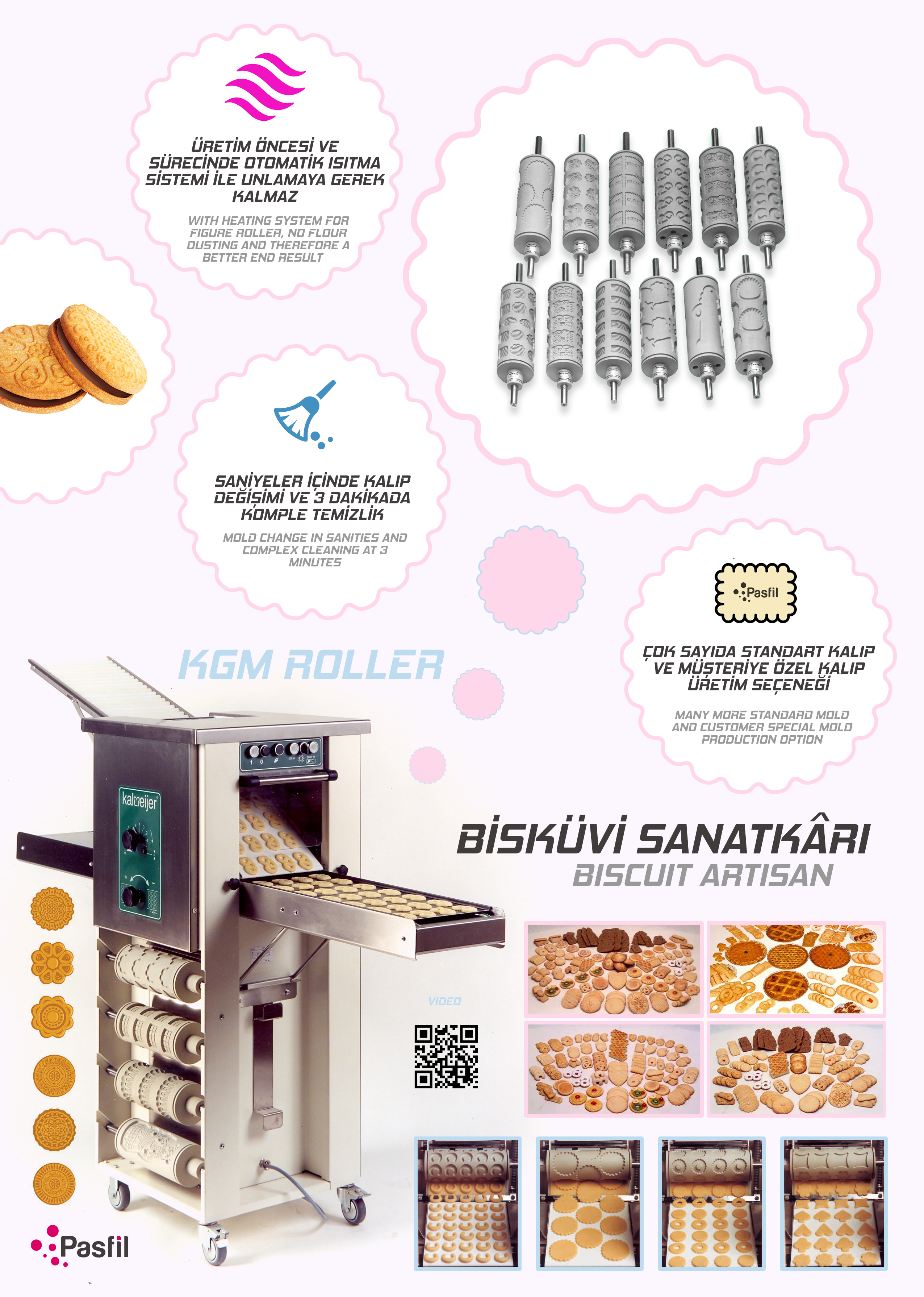 KGM Roller Бисквит Машина