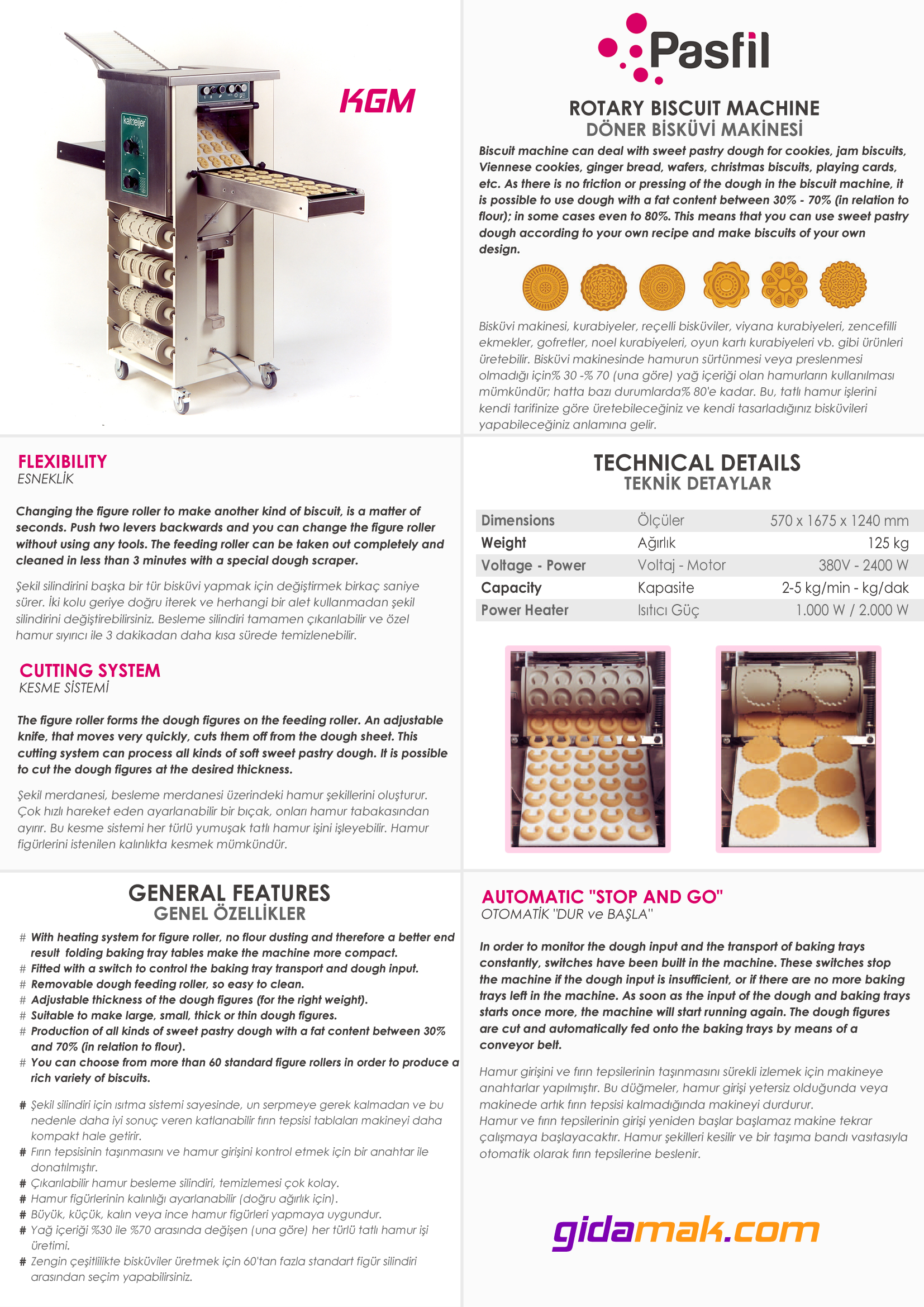 KGM Roller Biscuit Machine