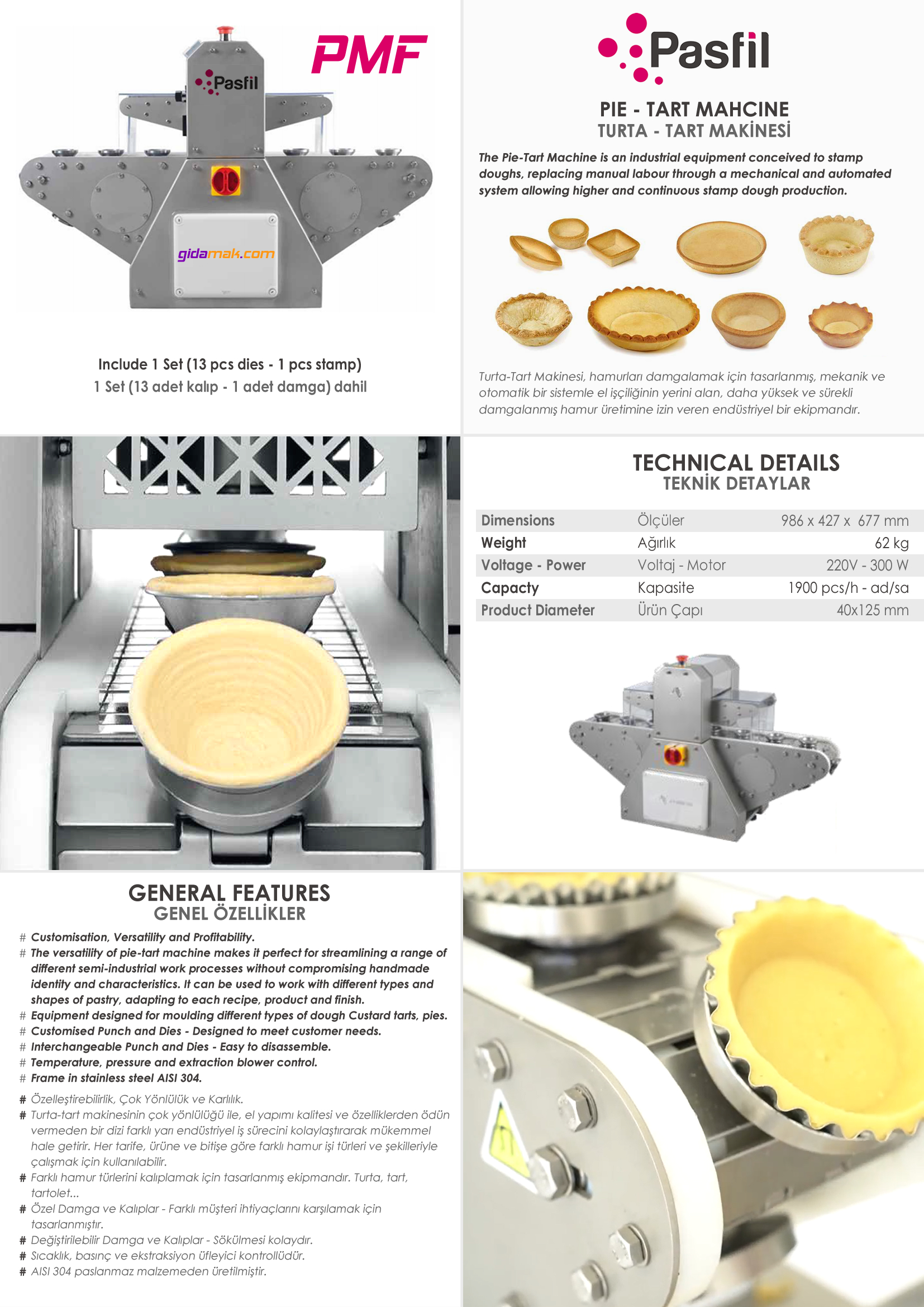 PMF Tart Machine