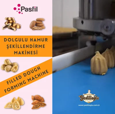 Çift Renk Dolgulu Kurabiye Makinası