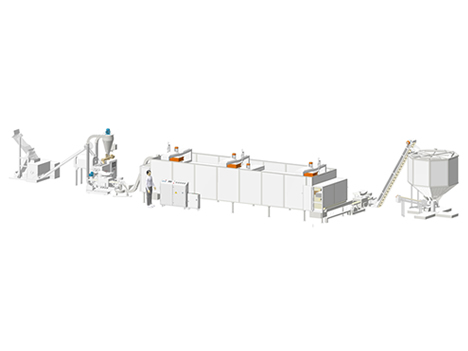 150 Kg Automatic Continuous Tunnel Pasta Line