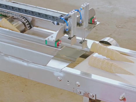 Automatic Ice Cream Rolled Cone Production Line