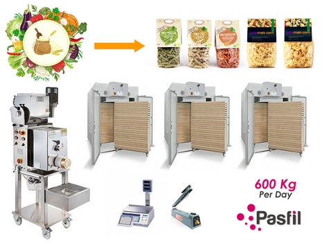 P12 EC25 Static Pasta Production Line