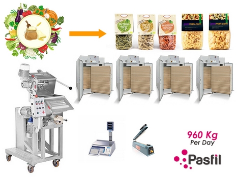 P50 EC25 Static Pasta Production Line
