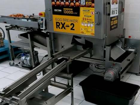 RX 2 Yumurta Kırma Ayırma Makinesi