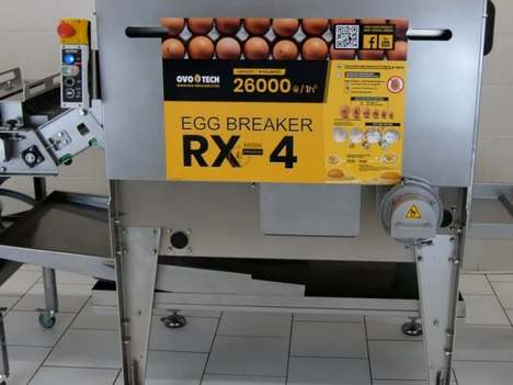 RX 4 Egg Breaking And Separating Machine
