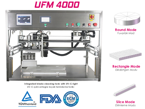 UFM 4000 Otomatik Ultrasonik Gıda Kesici